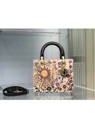 Fake LADY DIOR DIOR TOTE EMBROIDERED CANVAS BAG CA0111-2 Tl8952xE84