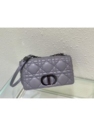 Fake MEDIUM DIOR CARO BAG Gradient Cannage Lambskin M9242WN gray Tl8457lF58