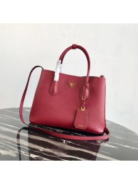 Fake Prada Deer skin bag 1BG008 red Tl6176EQ38