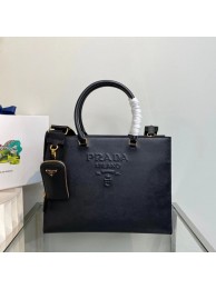 Fake Prada Kristen Saffiano bag 1BD355 black Tl5811EQ38