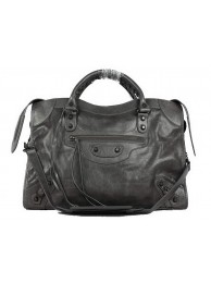 Fashion Balenciaga Classic Velo Bags 084332 Dark Grey Tl16212wc24