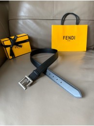 Fendi 34MM Leather Belt 7113-2 Tl10896Af99