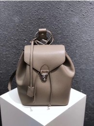 FENDI BACKPACK grey leather backpack 8BZ043A Tl13196JD63