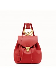 FENDI BACKPACK Red leather backpack 8BZ043A Tl13197ff76