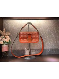 FENDI BAGUETTE Bag F1520 orange Tl12902gN72