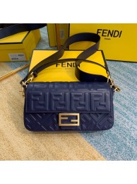 FENDI BAGUETTE Mini Shoulder Bag 8BS017 dark blue Tl12943Tk78