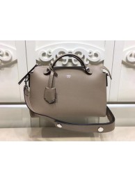 Fendi BY THE WAY Bag Original Calfskin Leather F21790 Grey Tl13223Ty85