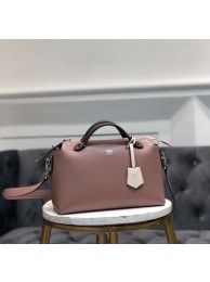 FENDI BY THE WAY REGULAR Small multicoloured leather Boston bag 8BL1245 dark pink Tl13139VI95