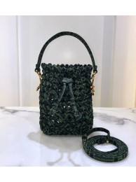 FENDI fabric bag 8BR881 green Tl13005sf78