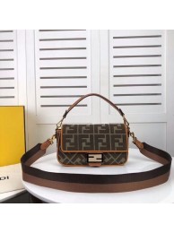 FENDI fabric bag F0386 Blackish green Tl13034Is79