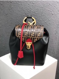 FENDI Kan I Leather knapsack 2569 Tl13210nB26