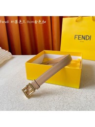 Fendi Leather Belt 20MM 2780 Tl13649HB29