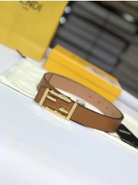 Fendi Leather Belt F2372 30mm Tl13690KX51