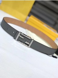 Fendi Leather Belt F2375 30mm Tl13687vX33