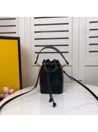 FENDI MON TRESOR black leather mini-bag 8BS010 Tl12946DV39