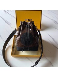 Fendi MON TRESOR Multicolor fabric bag 8BT298 black Tl13162Is53