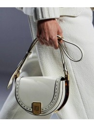 FENDI MOONLIGHT leather bag 8BT346A White Tl12930Jz48