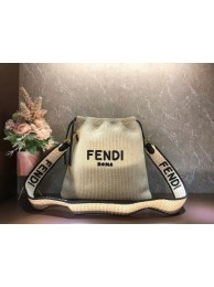 FENDI PACK SMALL POUCH Braided straw small-bag F1529 beige Tl12853ta99