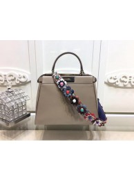 Fendi Peekaboo Small Bag Calfskin Leather FD26796 Apricot Tl13226rf34