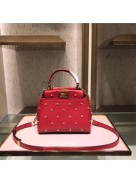 Fendi PEEKABOO XS red leather mini-bag 8BN309A Tl13131DS71