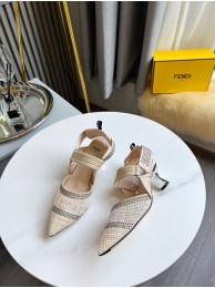 Fendi Shoes 91044-2 Heel height 5CM Tl13491rd58