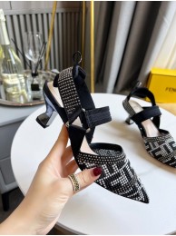 Fendi Shoes 91044-3 Heel height 5CM Tl13490yx89