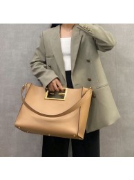 FENDI WAY MEDIUM Beige leather bag 8BH391AAI Tl12785lk46