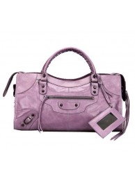 First-class Quality Balenciaga Long Classic Part Time Bag 085328 Purple Tl16119fm32