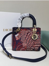 First-class Quality LADY DIOR DIOR TOTE EMBROIDERED CANVAS BAG 2553 Tl8583Sf41