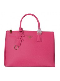 First-class Quality Prada Saffiano Calfskin Leather Tote Bag PBN1786 Rose Tl6629fm32