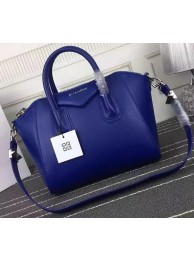 Givenchy Antigona Bag Calfskin Leather G66552 Blue Tl18291CC86