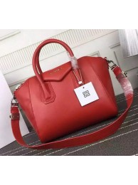 Givenchy Antigona Bag Calfskin Leather G66552 Red Tl18290hT91