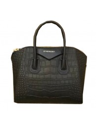 Givenchy Antigona Bag in Croco Leather Black Tl18307ff76