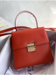 Givenchy Calfskin tote 2019 red Tl18246Qu69