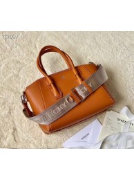 Givenchy Grained Original Calfskin Small Antigona Bag BB0273 brown Tl18196Af99