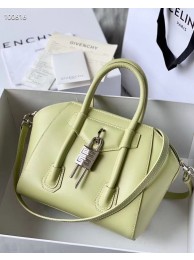 Givenchy Grained Original Calfskin Small Antigona Bag BB0512 Light Green Tl18218JD28