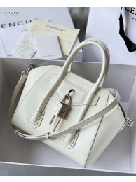 Givenchy Grained Original Calfskin Small Antigona Bag BB0512 White Tl18217np57