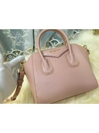 Givenchy mini Antigona Bag Goat Leather G1900 Light Pink Tl18300ki86