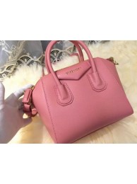 Givenchy mini Antigona Bag Goat Leather G1900 Pink Tl18303uU16