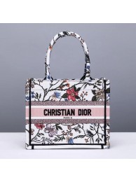 High Imitation Small DIOR BOOK TOTE Multicolor Mille Fleurs Embroidery M1297ZW Tl8137bg96