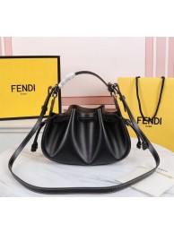 High Quality FENDI TOUCH leather bag 8BS059 black Tl12621pR54