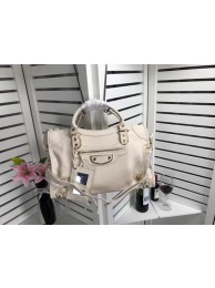 High Quality Replica Balenciaga Giant City Gold Studs Handbag B084334 OffWhite Tl16044aR54