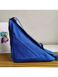 High Quality Replica Prada Re-Nylon large shoulder bag 2EV077 blue Tl5824aR54