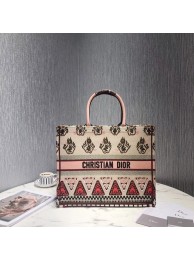 Hot DIOR BOOK TOTE EMBROIDERED CANVAS BAG M1287-2 Tl9015cT87