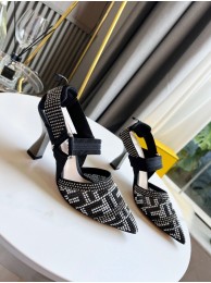 Hot Fendi Shoes 91043-3 Heel height 8CM Shoes Tl13494io40