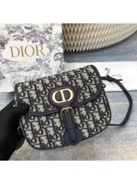 Hot Replica MEDIUM DIOR BOBBY BAG C0268 BLUE Blue Dior Oblique Jacquard M9319 Tl8974wR89