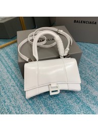 Imitation AAA Balenciaga HOURGLASS SMALL TOP HANDLE BAG B108895C white Tl15868kf15