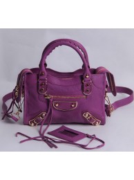 Imitation AAA Balenciaga mini Classic First Bag B300295 Purple Tl16073RP55