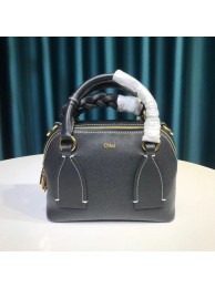 Imitation AAA Chloe Original Calfskin Leather Bag 6C081 black Tl17898RP55