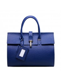 Imitation Fashion BALENCIAGA Tube Tote Bag Original Leather 3088 Blue Tl16159kd19